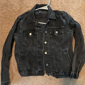 GAP Black Jean Jacket